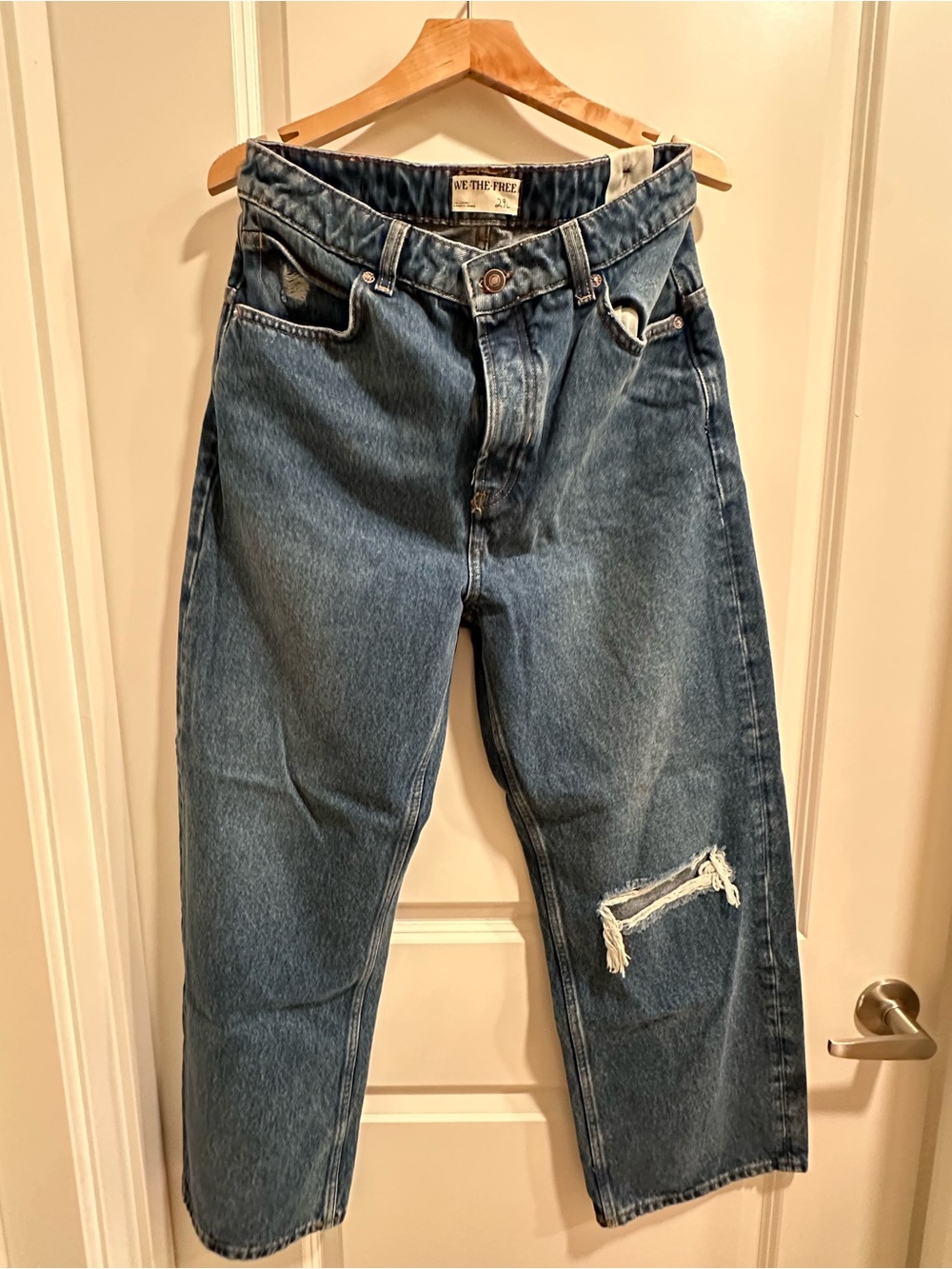 Free People baggy jeans